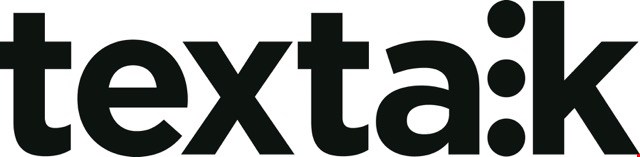 Logotyp för textalk (⋮)