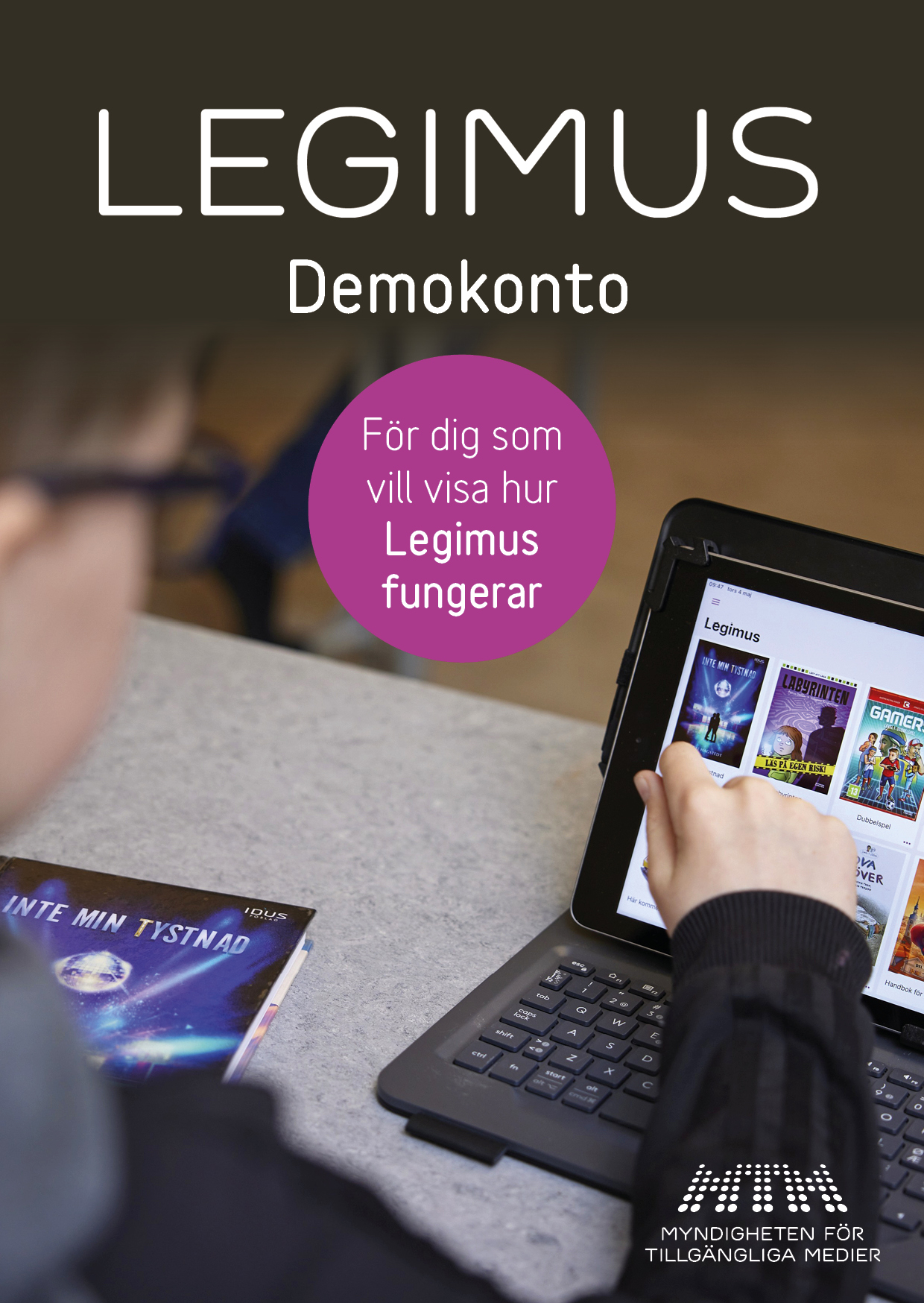 Omslag demokonto flyer