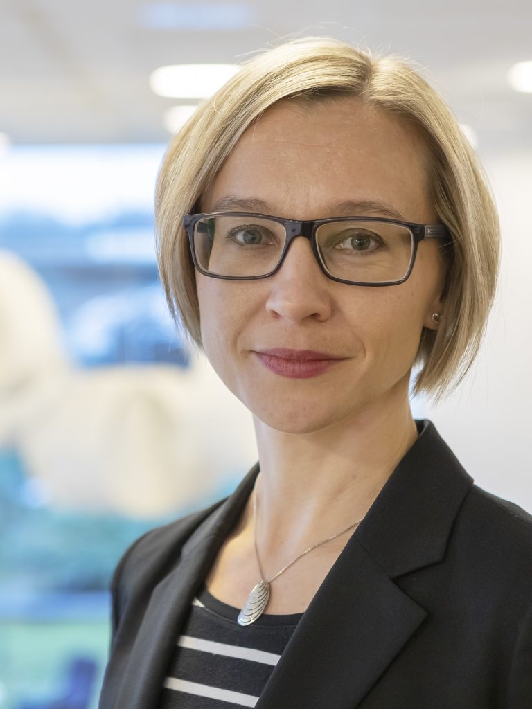 Stor bild på docent Anna Lundh