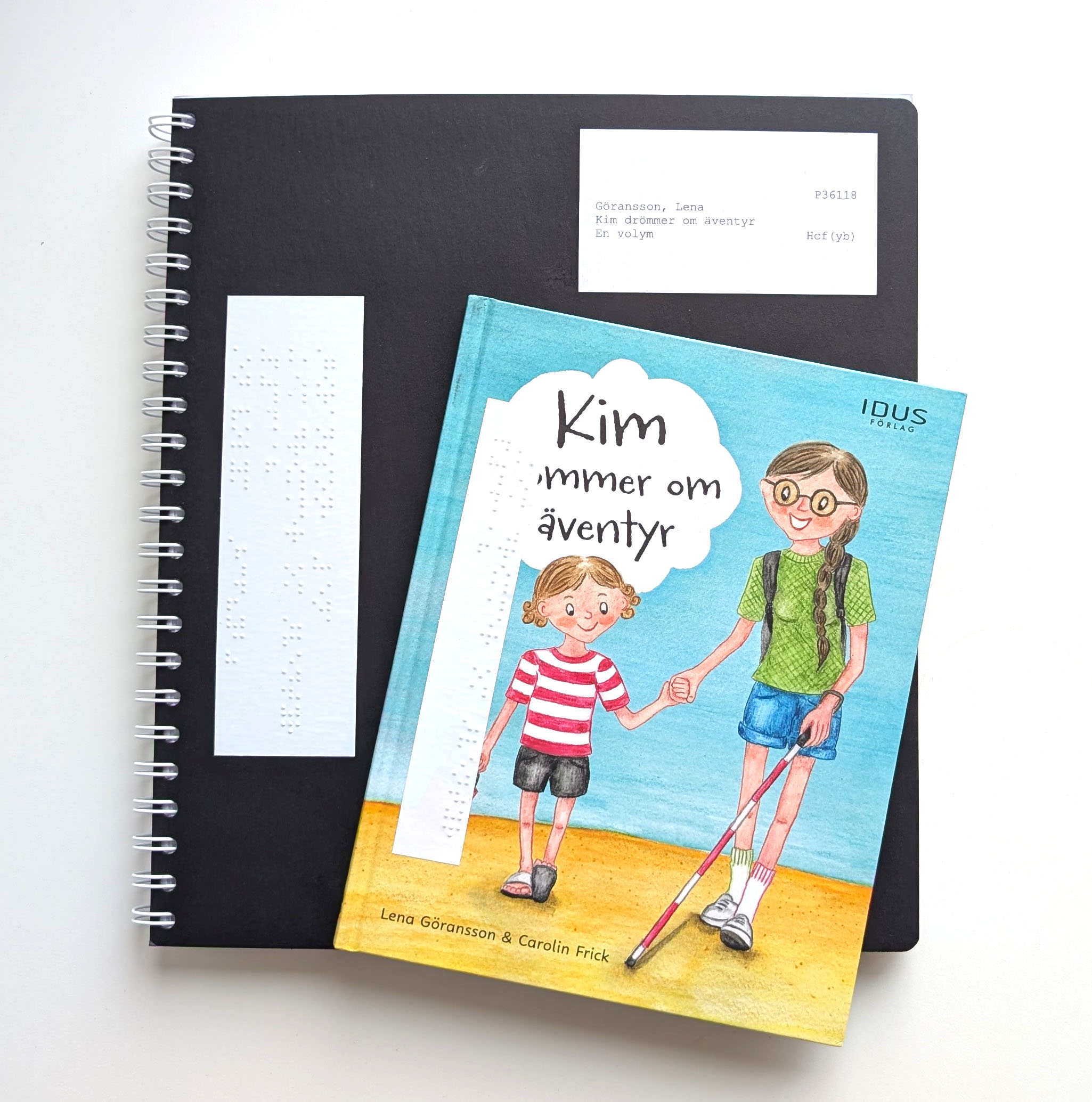 Omslaget till Kim drömmer om äventyr.