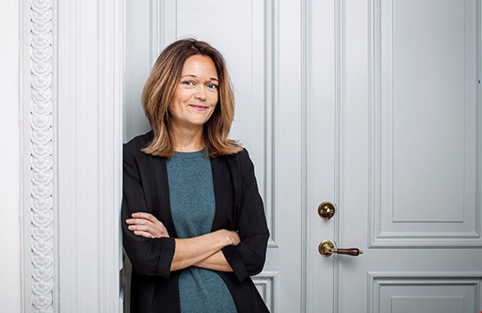 Hanna Larsson, ansvarig förläggare för nya bokförlaget Hedvig.
