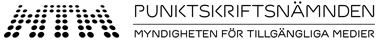 Punktskriftsnämndens logotyp